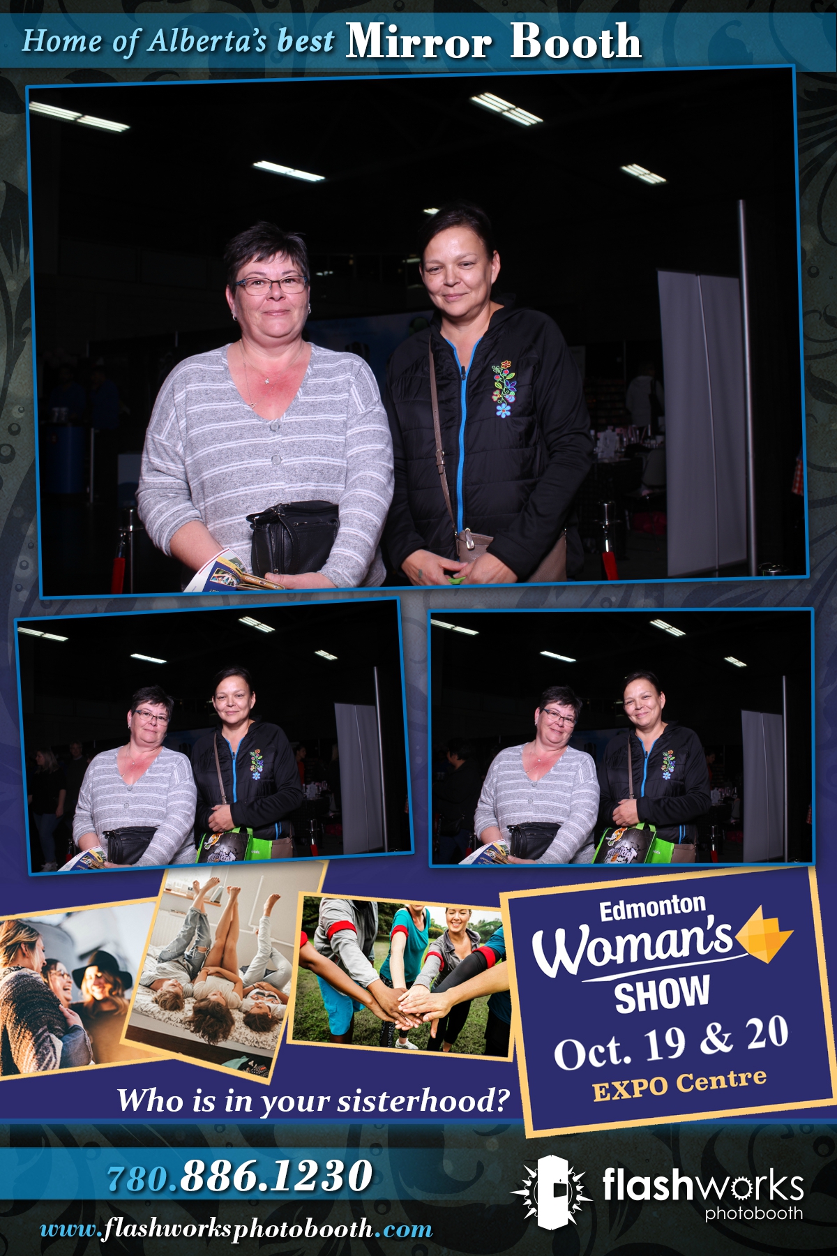 Fall Edmonton Woman's Show | View more photos from the event at gallery.flashworksphotobooth.com/u/FlashworksPhotoboothInc/Fall-Edmonton-Womans-Show-0